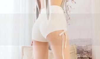 Feilin嗲囡囡 – 高清灰丝写真集，施忆佳KITTY总能把细节玩得淋漓尽致。