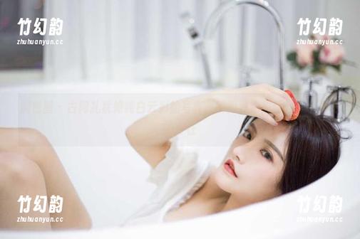 微密圈 - 古阿扎犹如纯白云彩的写真，瞬间我也想化身一个飘渺的存在