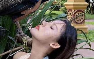 微密圈 – 想要避暑吗？来就是阿朱啊的夏日图集吧，免费的，图很多但倾诉的却不多…