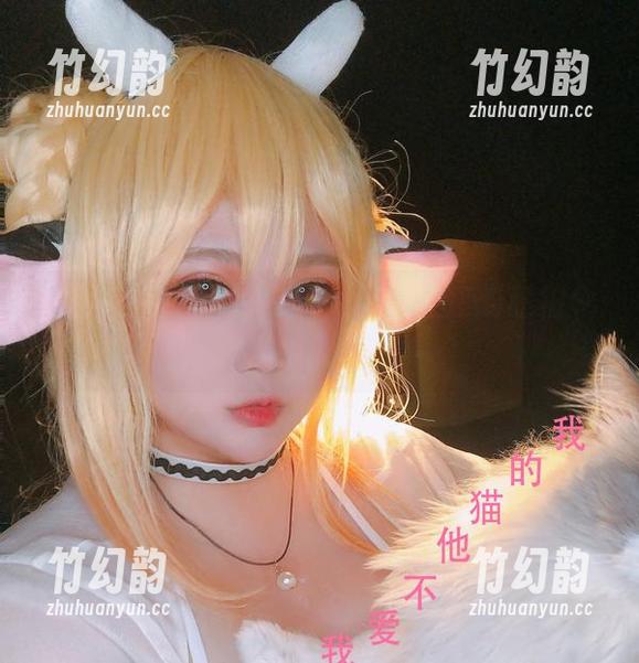 漂浮在空气中的白丝，椒妮佐仁的私拍令人想入非非
