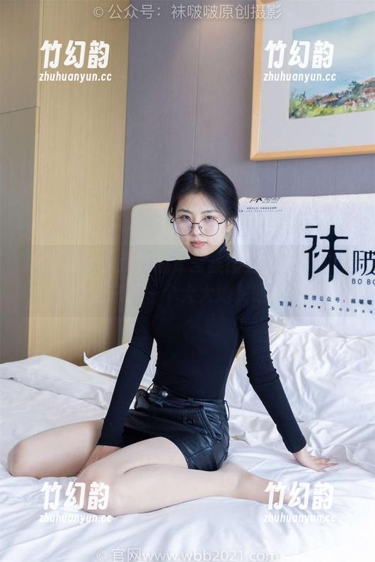 袜啵啵 - 小甜豆的深蓝丝图集，分享时不要忘了一个大大地赞哦！